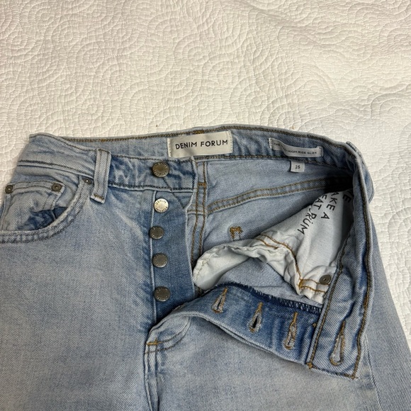 Denim Forum The Yoko High Rise Slim - Picture 14 of 16